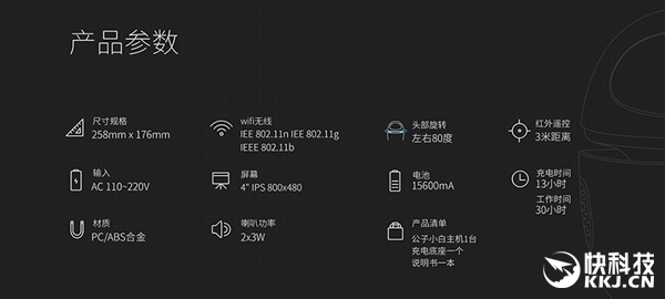 1880元！公子小白機器人發布：聲音識別國內最強