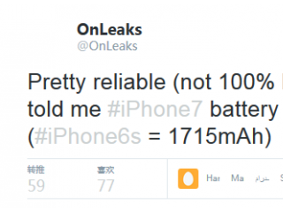 iPhone 7電池容量是多少？蘋果7電池容量猛增？