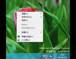 Win8下鼠標(biāo)右鍵單擊桌面彈出菜單中沒有個(gè)性化選項(xiàng)怎么辦