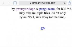 著名黑客發(fā)布基于網(wǎng)頁(yè)的盤(pán)古iOS9.3.3越獄