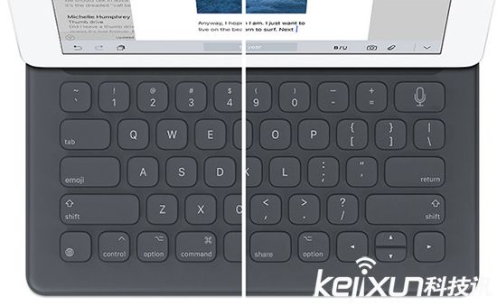 蘋果iPad Pro新專利 智能鍵盤一鍵激活語(yǔ)音助手