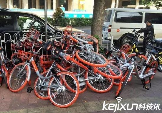 深圳收繳數千輛共享單車 惡性競爭？