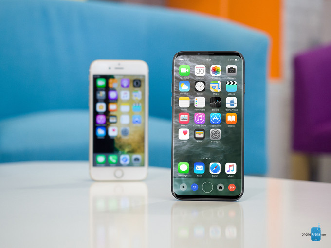 5.8英寸iPhone 8將采用無邊框OLED屏幕 邊緣位置略有彎曲