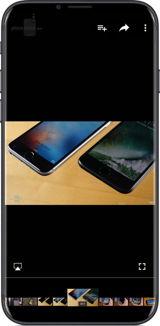 5.8英寸iPhone 8將采用無邊框OLED屏幕 邊緣位置略有彎曲