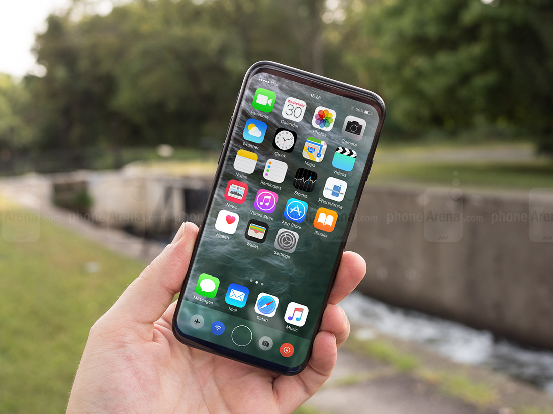 5.8英寸iPhone 8將采用無邊框OLED屏幕 邊緣位置略有彎曲