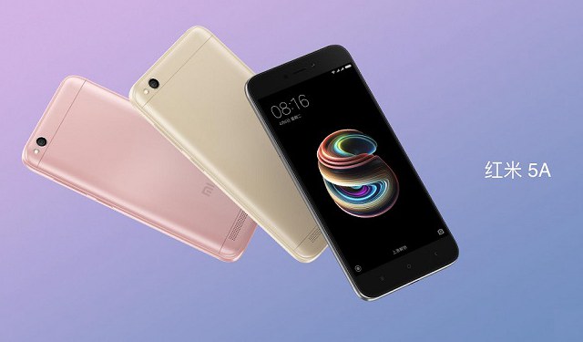 紅米5A正式發(fā)布：搭載驍龍425 售價599元