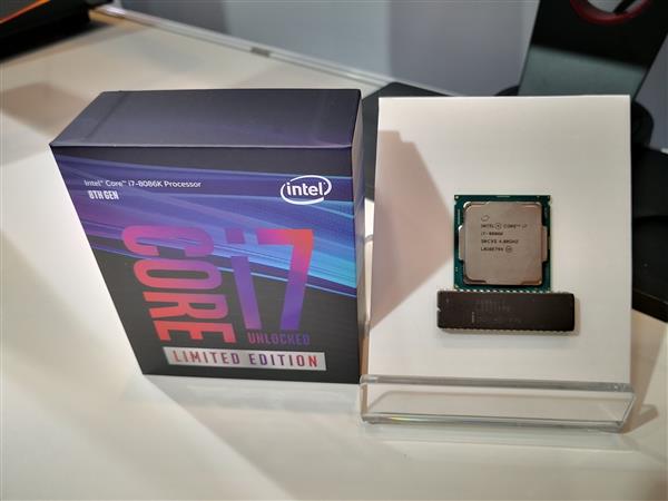 Intel i7-8086K開蓋限量版上架：5.3GHz要價(jià)5540元