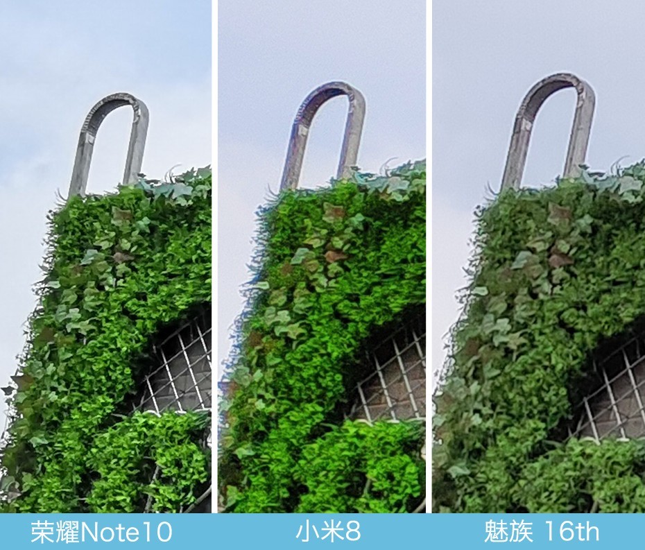 魅族16、小米8、榮耀Note10拍照對比評測 國產旗艦相機對決