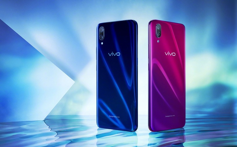 vivo X23魅影紫和幻夜藍(lán)圖賞 精美漸變色水滴屏