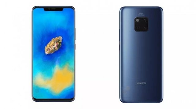 華為Mate 20 Pro真機(jī)曝光：6.4英寸OLED屏 四攝像頭！！