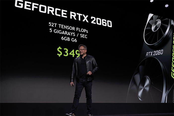 RTX 2060游戲顯卡發布：支持RTX光線追蹤技術 售價349美元！