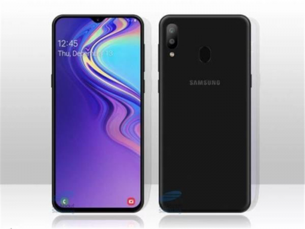 三星新機Galaxy M10曝光：采用6英寸水滴屏、豎排雙攝+背部指紋